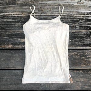 SOLD—Beige/Tan/Cream Justice Camisole, Built-in Bra
